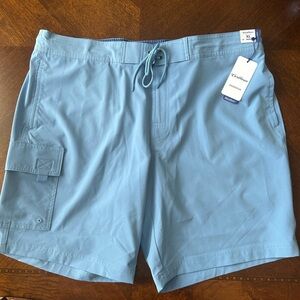 Caribbean Roundtree & Yorke Men's Blue Swim Trunks